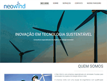 Tablet Screenshot of neowind.com.br